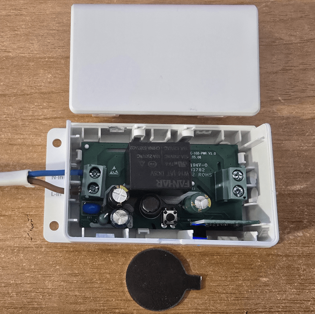 Sonoff BASIC Gen5 in Home Assistant