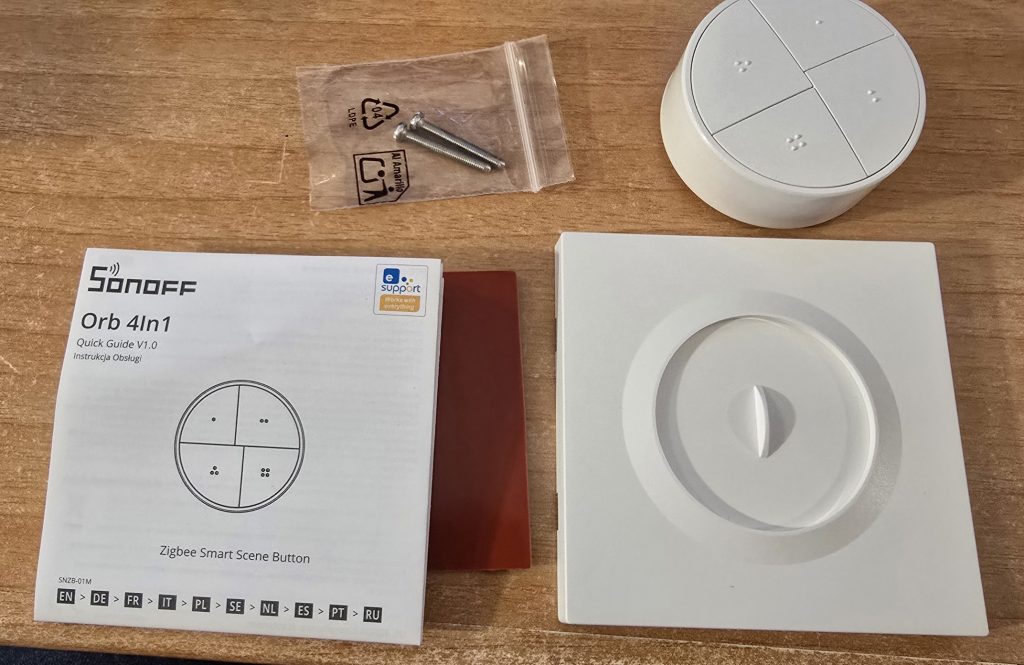 Sonoff Orb 4-in-1 - photo by Peter Scargill