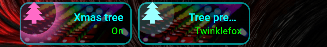 WLED running in Home Assistant